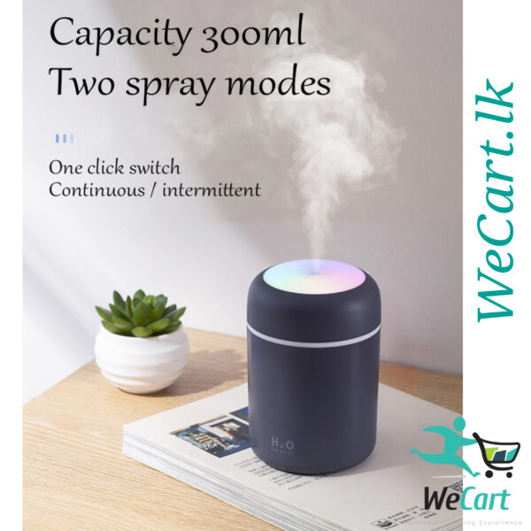 300ml USB Cool Mist Maker Air Humidifier - Image 4