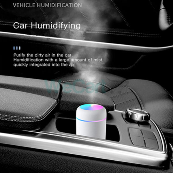 300ml USB Cool Mist Maker Air Humidifier - Image 2