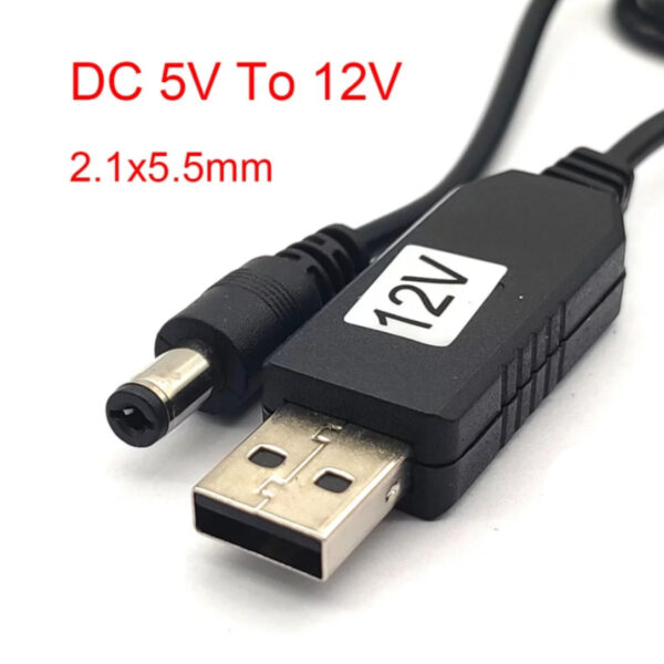 5V to 12V USB Booster Cable for Modem and Router - Image 3